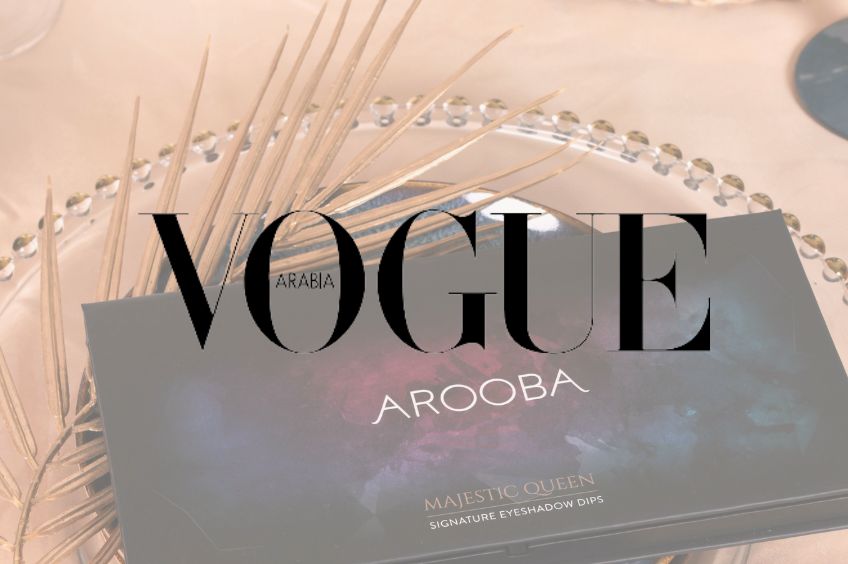 AROOBA'S MAJESTIC QUEEN SHINES IN VOGUE ARABIA'S CHRISTMAS GIFT GUIDE!